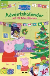 Peppa Pig Adventskalender mit 24 Mini-Büchern