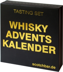 Whisky Adventskalender in edler Geschenkbox exklusiv von scotchbar