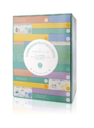 Erstausstattungs-Schwangerschaftskalender/Countdownbox mit Geschenken für 24 Schwangerschaftswochen
