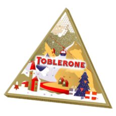 Toblerone Adventskalender 1 x 200g, Weihnachtskalender mit Mini Toblerone